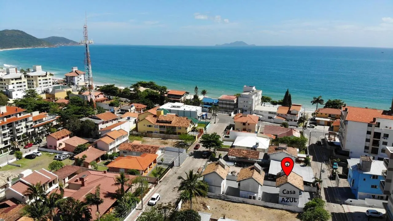Casa Azul - A 70 Metros Da Areia Da Praia Dos Ingleses - 6 Pessoas Florianópolis Casa de Férias